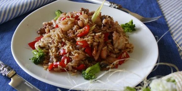 riža s povrćem za dukan dijetu